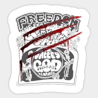 cry of fear freedom Sticker